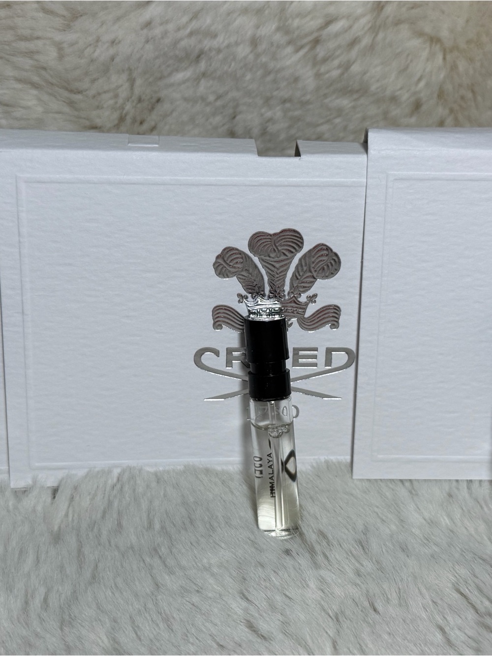 Lot of 3 Creed Himalaya samples vials 1.5ml each (4.5ml)